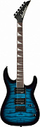 JACKSON JS Series Dinky JS20 DKQ 2PT Transparent Blue Burst