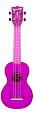 WATERMAN by KALA KA-SWF-PL Waterman Fluorescent Grape Soprano Ukulele