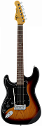 G&L Tribute Legacy L/H 3-Tone Sunburst RW