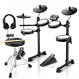 DONNER DED-80 4 Drums 3 Cymbals